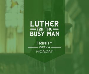 Trinity - Week 4 - Monday
